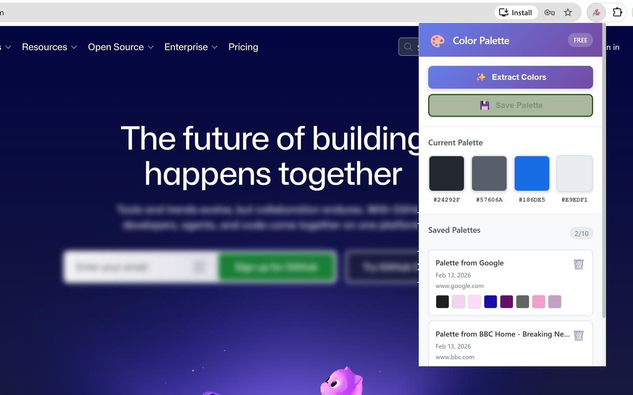 Color Palette Generator screenshot 3