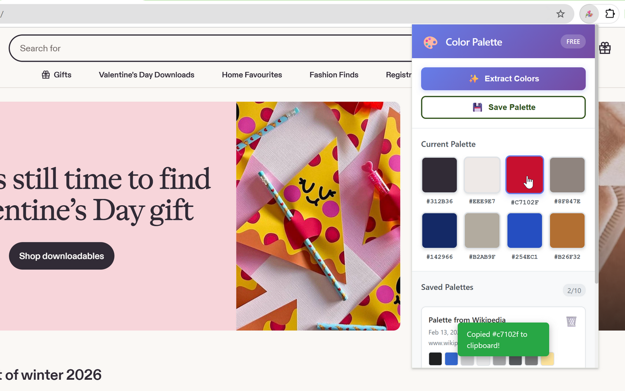 Color Palette Generator screenshot 4