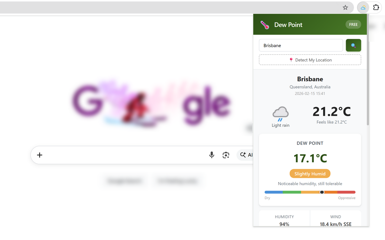 Dew Point Forecast screenshot 1