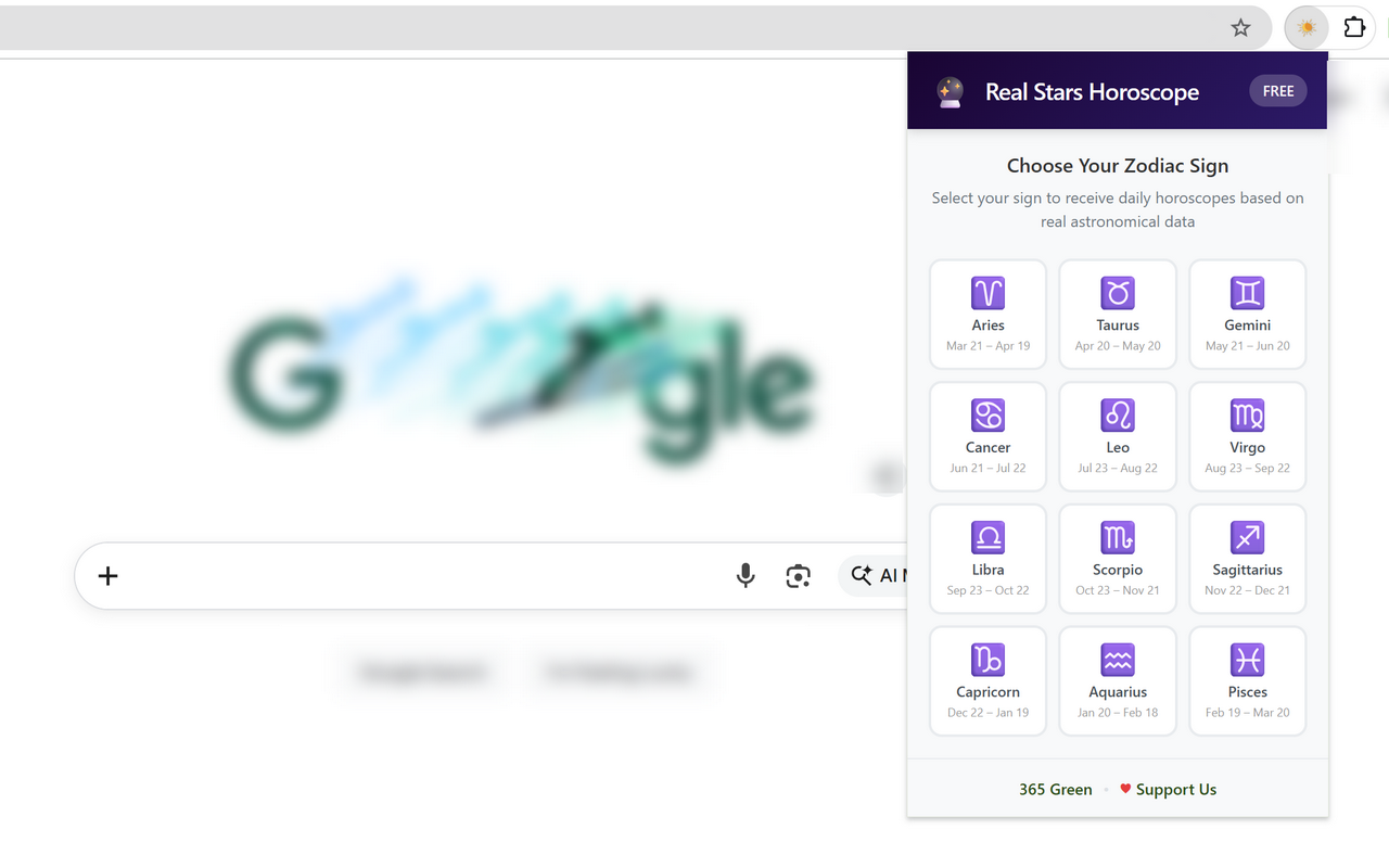 Real Stars Horoscope screenshot 1