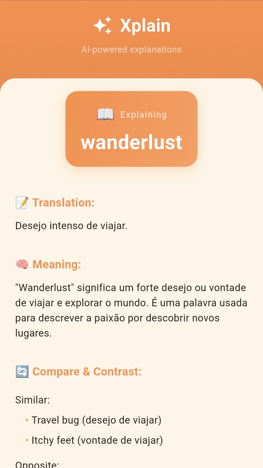 Xplain Language screenshot 3