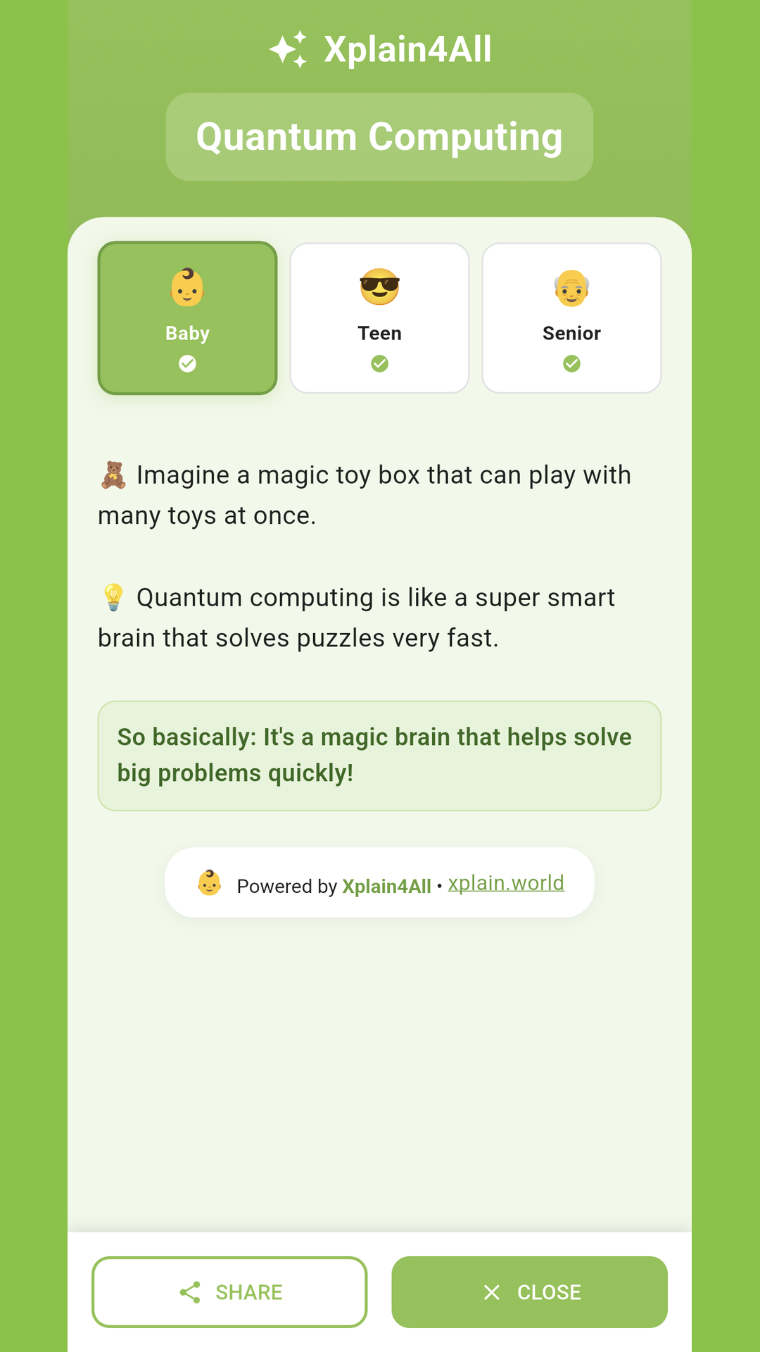 Xplain4All screenshot 1